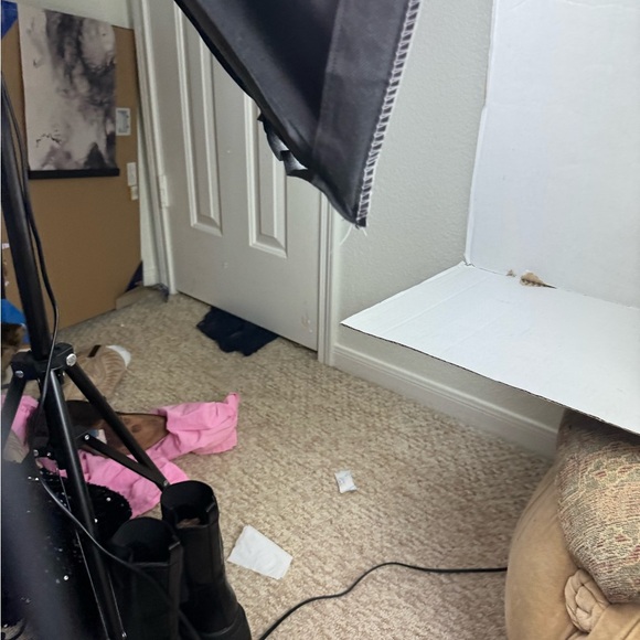 Dolce Vita Women's Caster Size 9Ivory Soft Leather Platform Ankle Boots - Picture 5 of 12